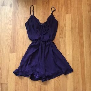 Purple Everly Romper